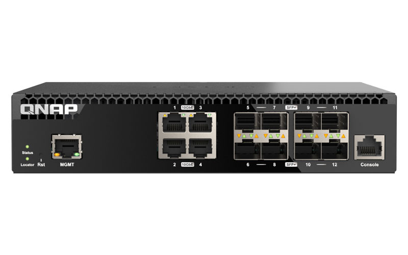 QSW-M3212R-8S4T Web}l[WhXCb`(8x10GbE SFP+ +4x10GbE)