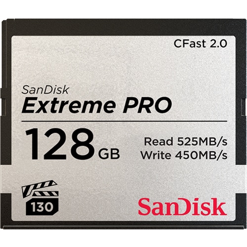 SanDisk GNXg[ v CFast 2.0 J[h 128GB SDCFSP-128G-J46D