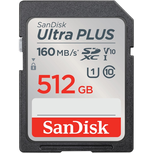 SanDisk Ultra PLUS SDXC UHS-IJ[h 512GB SDSDUWL-512G-JN3IN