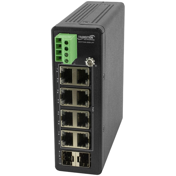 (8)10/100/1000BASE-T PoE/PoE+(RJ-45)[100m] (2)100/1000 SFPi󂫁j