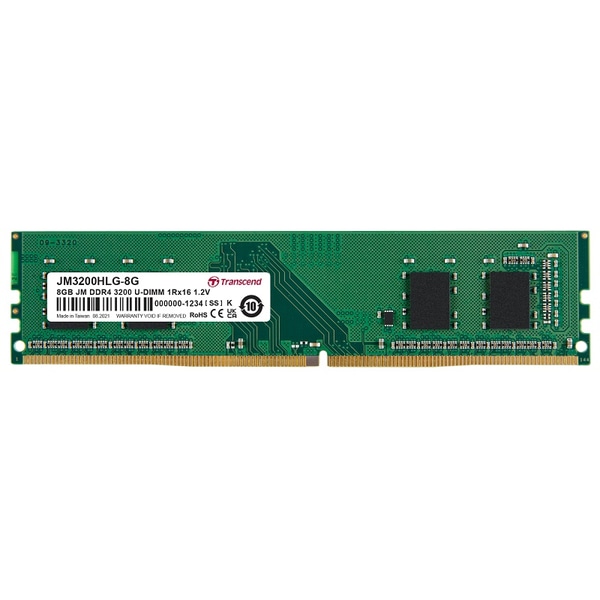 PC4-25600 (DDR4-3200) Ή 288s CL22 1.2V DDR4 U-DIMM 8GB