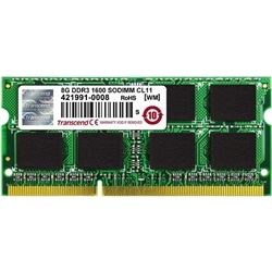 8GB DDR3 1600 SO-DIMM 2Rx8 512Mx8 CL11 1.5V