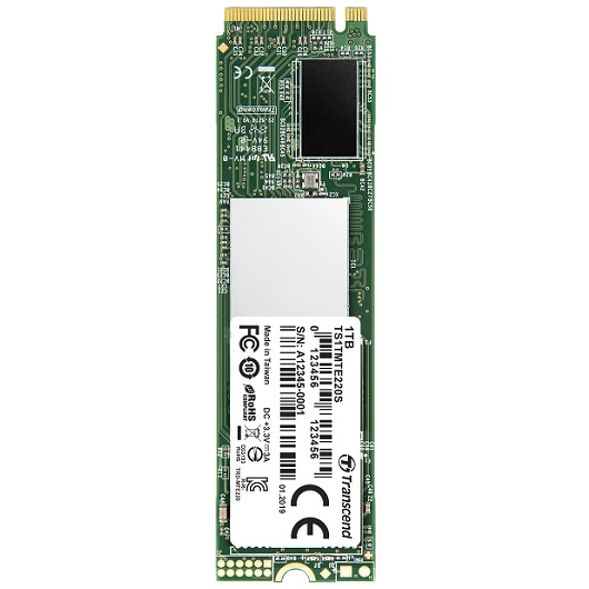 1TB M.2 2280 PCIe Gen3x4 NVMe 3D with Dram