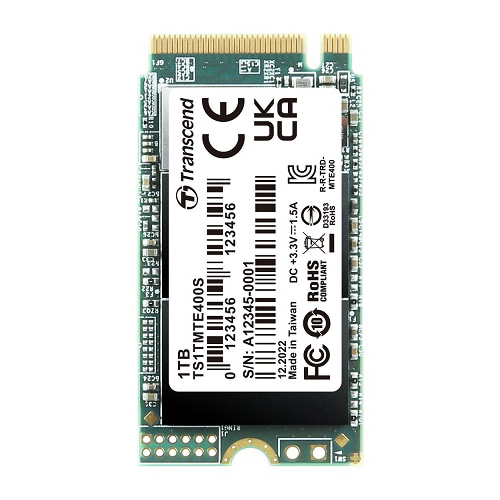 1TB M.2 2242PCIe Gen3x4 NVMe 3D  DRAM-less