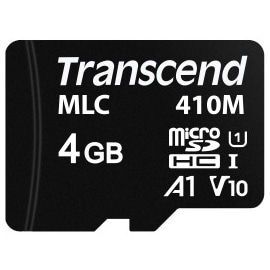 Ɩp/YƗp g microSDHCJ[h 4GB ϋv MLC NAND̗p P/E Cycle:3K TBW:10TB 3Nۏ USD410M