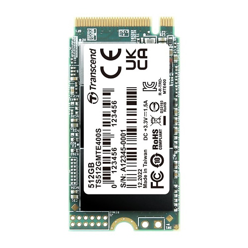 512GB M.2 2242PCIe Gen3x4 NVMe 3D DRAM-less