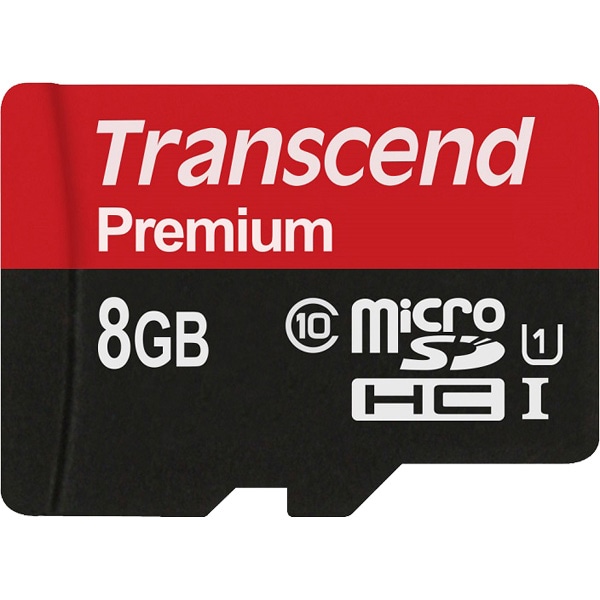 8GB microSD w/o adapter U1