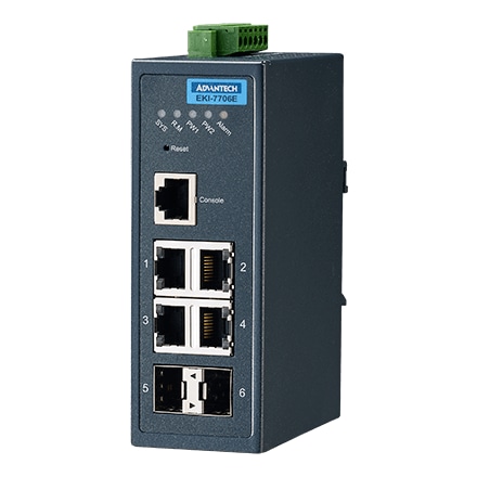 YƗpR~jP[VEKI 4FE + 2SFP Managed Ethernet Switch