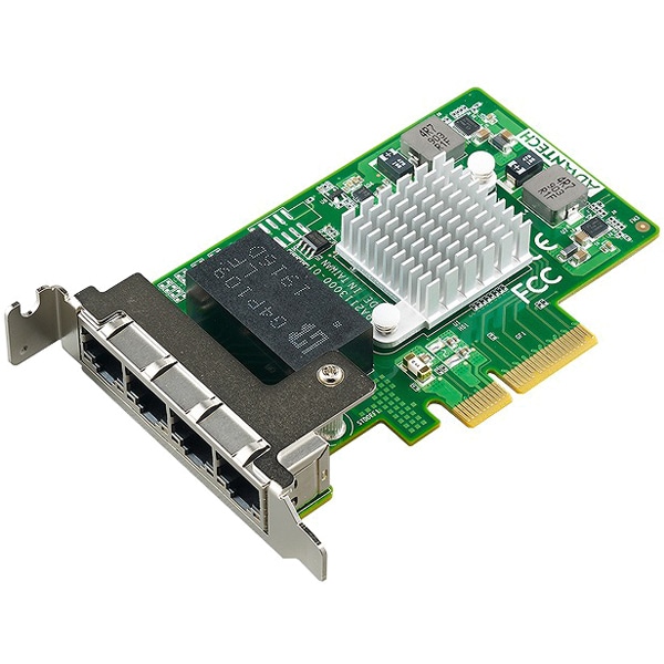 Quad Port Copper Gigabit Ethernet PCI Express Server Adapter