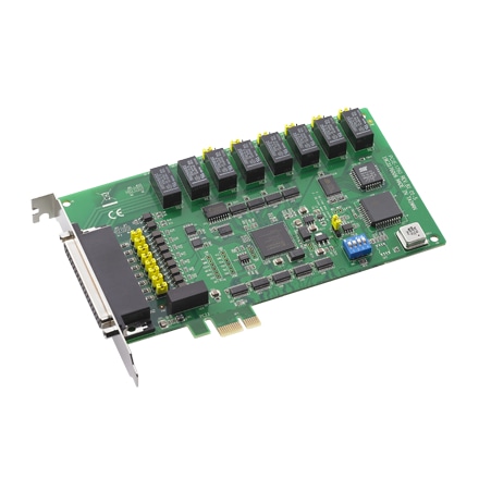 8-ch Relay and 8-ch Isolated Digital Input PCIE Card