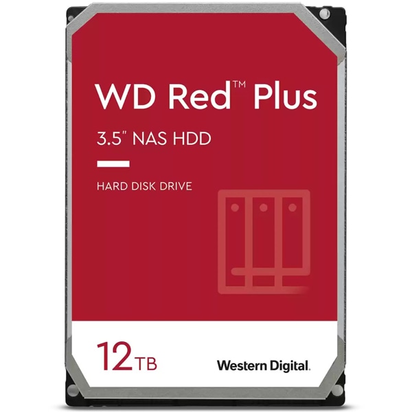 WD Red PlusV[Y 3.5C`HDD NASp 12TB 3Nۏ WD120EFBX