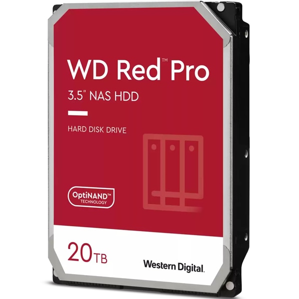 WD Red Pro 3.5C`HDD 20TB 5Nۏ WD201KFGX