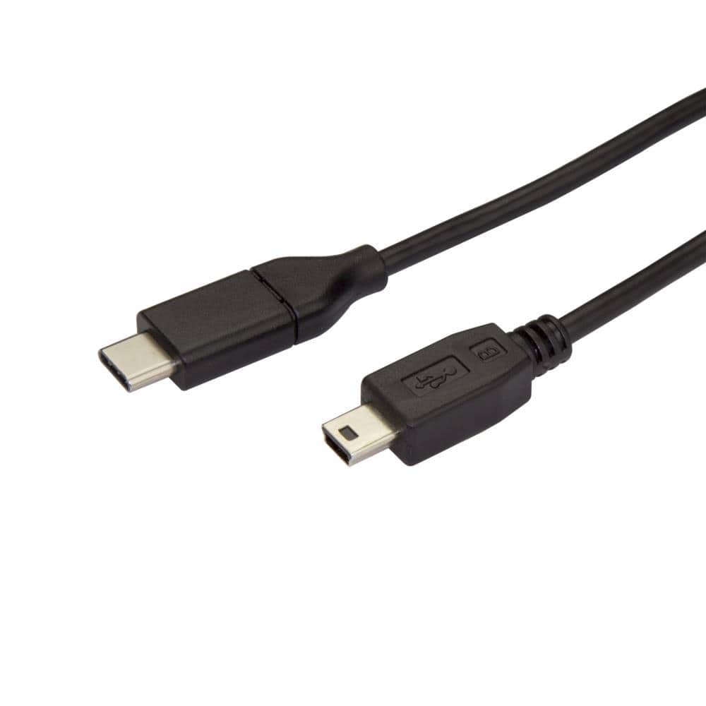 USB-C - USB mini-B P[u USB Type-C(IX)/USB~jB(IX) 2m USB 2.0P[u@ۏ؊ԁF 2N