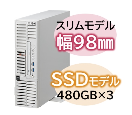 Express5800/D/T110k-S Xeon E-2314 4C/16GB/SSD 480GB*3 RAID5/W2022/^[ 3Nۏ