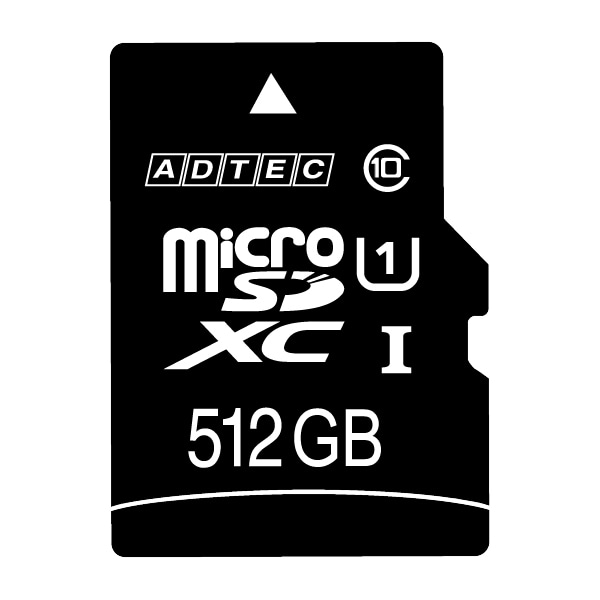 microSDXCJ[h 512GB UHS-I Class10 SDϊAdaptert