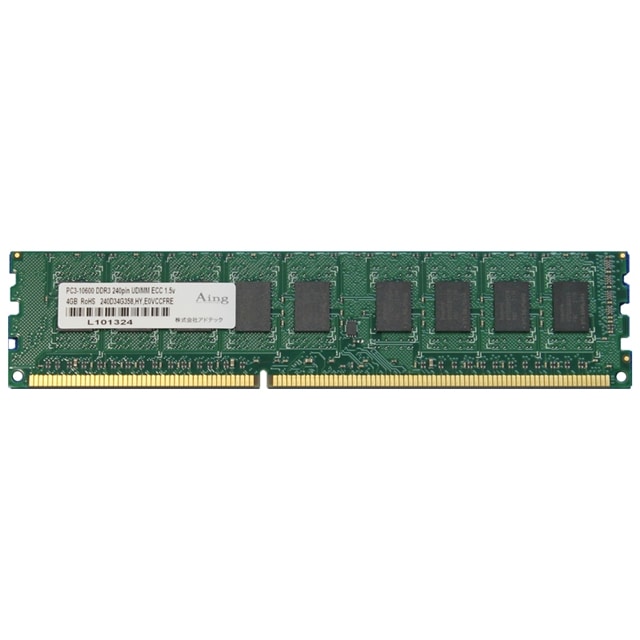 DDR3-1333 240pin UDIMM ECC 4GB