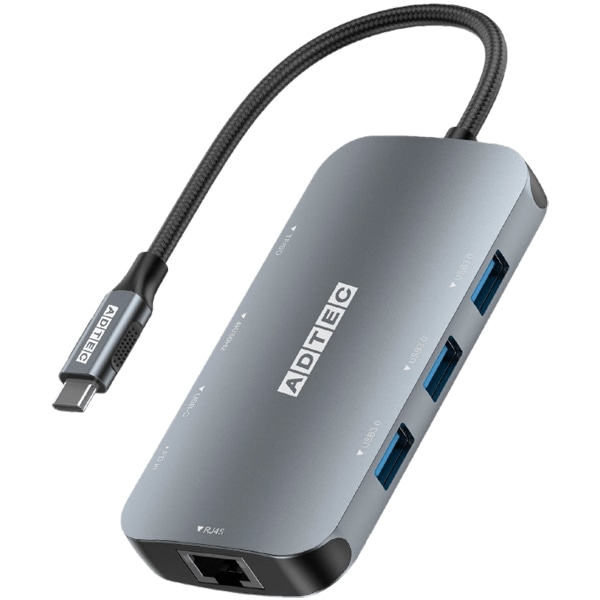 }`|[gnu 9in1 USB-C (Type-C Type-A SD/TF slot LAN 4K FulHD)