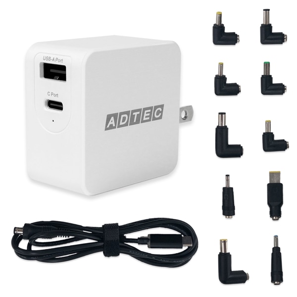 Power DeliveryΉ GaN AC[d/65W/USB Type-A 1|[g Type-C 1|[g/zCg & }`vOP[uZbg