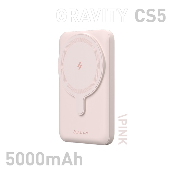 GRAVITY CS5 MagSafeΉCX[d 5000mAh X^h@\t oCobe[ sN