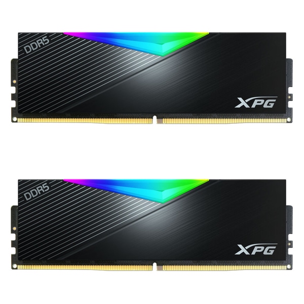 XPG LANCER RGB Black DDR5-5600MHz U-DIMM 32GB RGB 36-36-36 DUAL COLOR BOX