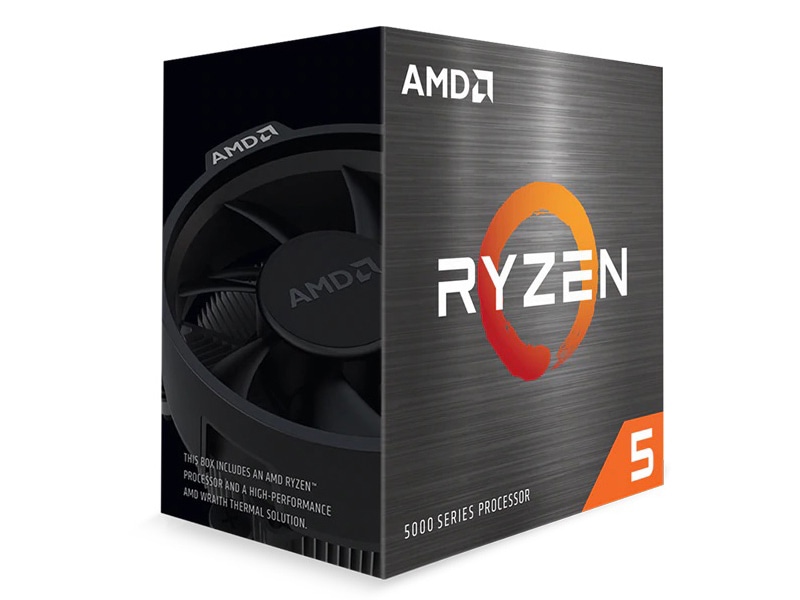 AMD Ryzen 5 5600X with Wraith Stealth Cooler 3.7GHz 6RA / 12Xbh 35MB 65W 3Nۏ 100-100000065BOX