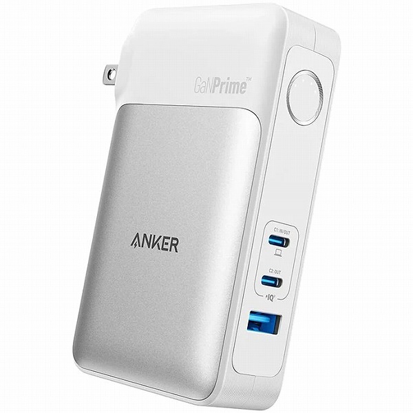 Anker 733 Power Bank (GaNPrime PowerCore 65W)yƎZpAnker GaNPrime̗p/USB Power DeliveryΉ/PSEZpK/USB-C͑Ή/65Wóz (zCg)