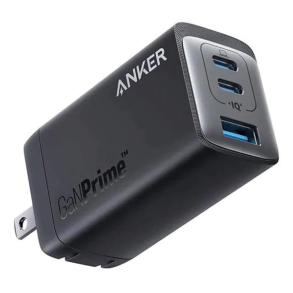 Anker 735 Charger (GaNPrime 65W) (USB PD[d USB-A & USB-C 3|[g)yƎZpAnker GaNPrime̗p/PowerIQ 4.0 /PPSKiΉ/܂肽ݎvOz (ubN)