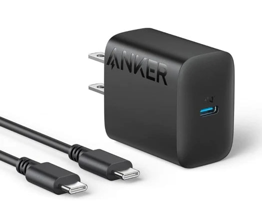 Anker Charger (20W) with USB-C & USB-C P[u ubN