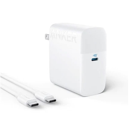 Anker 317 Charger with charging cable - White