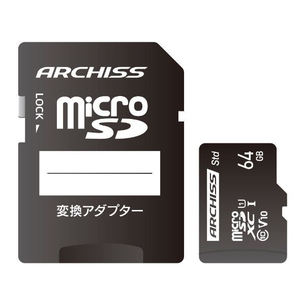 microSDXC Card 64GB UHS-1 Class10 SDϊA_v^[t pbP[W