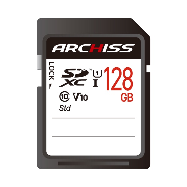 SDXC Card 128GB UHS-1 Class10 pbP[W