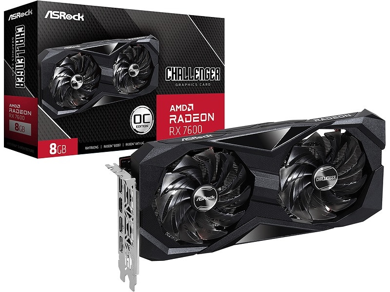 AMD Radeon RX7600 GDDR6 8GB OtBbN{[h 2Nۏ RX7600 CL 8GO