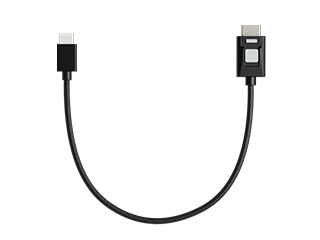 4kP60 Locking HDR Mini to Full HDMI 30cm High Speed Cable