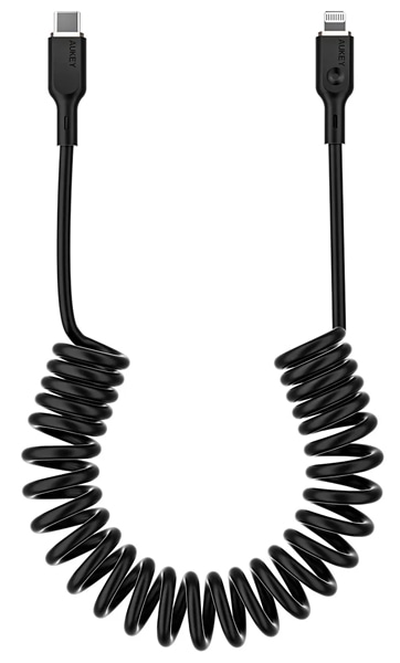 P[u Coiled Series [USB Type-C to Lightning] 1.5m RC^ ubN