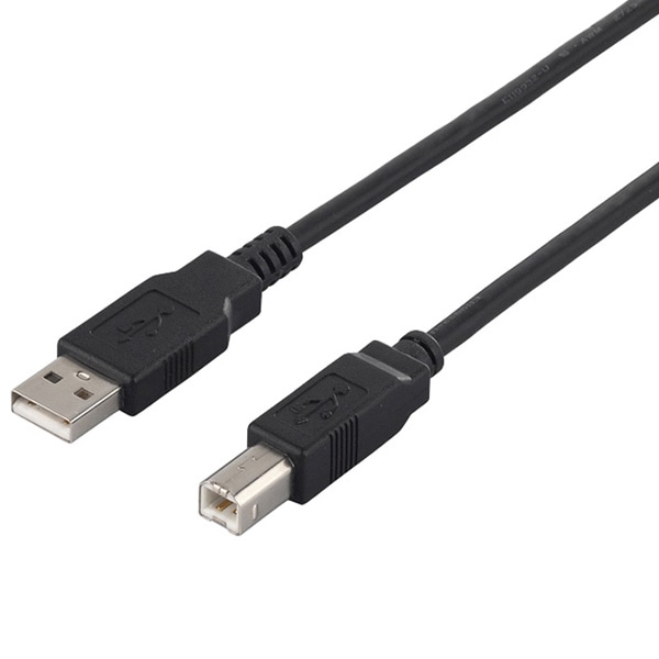 USB2.0 A to B ΉP[u 1.0m ubN