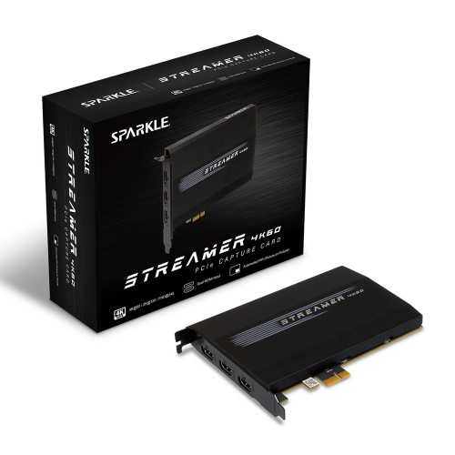 SPARKLE Streamer 4K60 PCIe Capture Card/PCIeLv`[J[h/ő4K@60 / FHD@240Lv`[pXX[Ή/fAHDMI/PIPT|[g