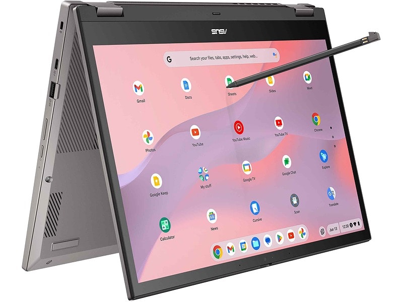 ASUS Chromebook CX34 Flip (Core i3-1215U/8GB/SSDE128GB/whCuȂ/Chrome OS/OfficeȂ/14^/^b`pl/ASUS USI Pent)