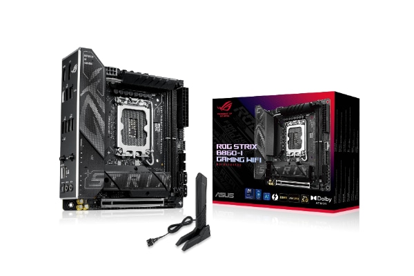 Intel B860`bvZbg LGA1851 Mini-ITX}U[{[h ROG STRIX B860-I GAMING WIFI