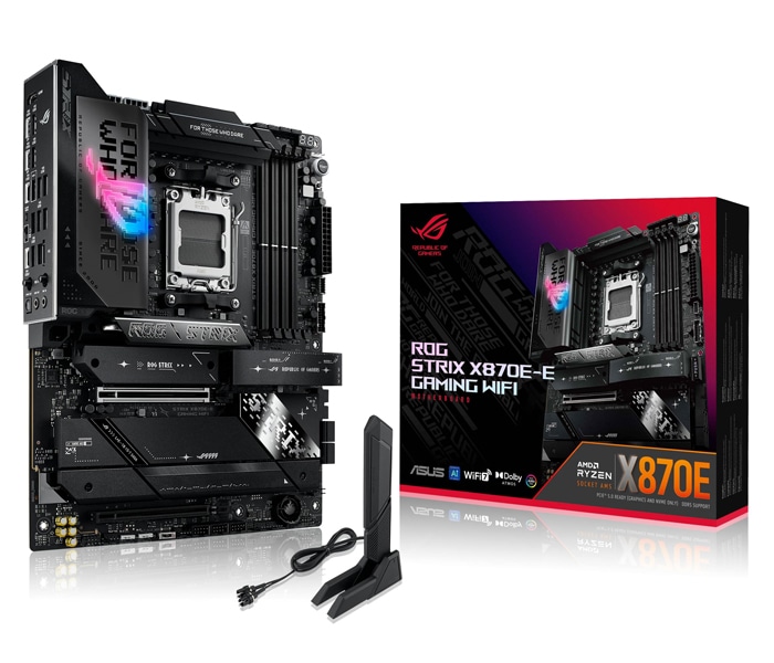 AMD X870E`bvZbg AM5 ATX}U[{[h ROG STRIX X870E-E GAMING WIFI