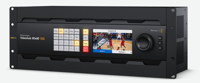 BMD Blackmagic Videohub 80x80 12G VHUBSMAS12G8080