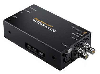 Blackmagic 2110 IP Mini BiDirect 12G CONVNVIPF/IP/12G