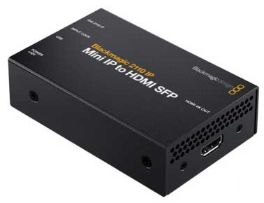 Blackmagic 2110 IP Mini IP to HDMI SFP CONVNVIPE/IP/HDMISFP