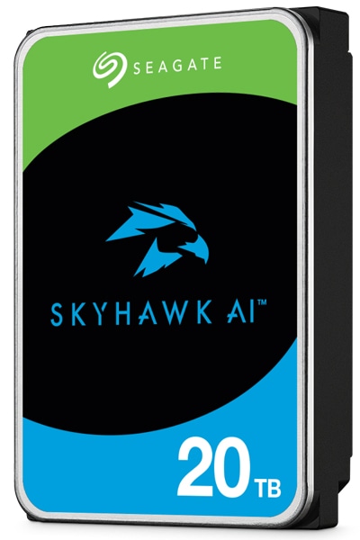 Seagate SkyHawk AI 3.5 20TB HDD (CMR) [J[5Nۏ 256MB 7200rpm lbg[N rfI R[_[ AIΉNVRVXepST20000VE002