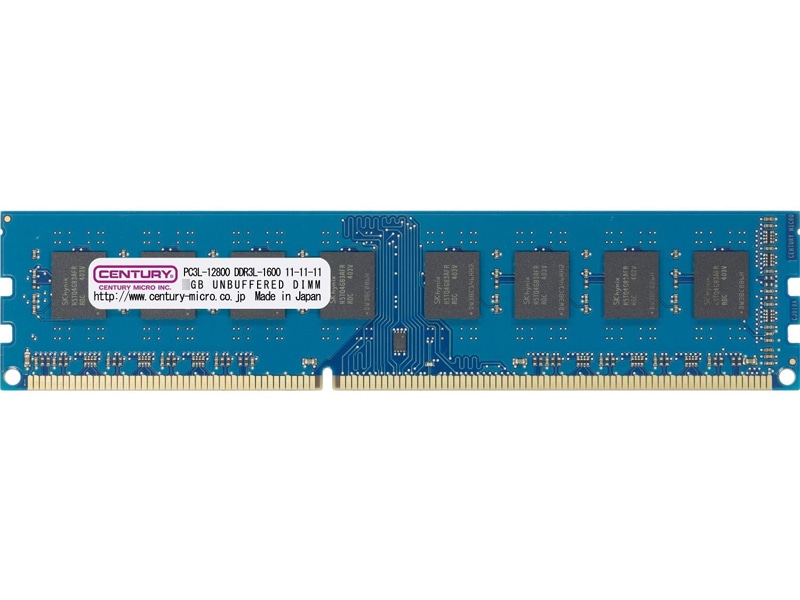 fXNgbvp PC3L-12800/DDR3L-1600 8GB kit(4GBx2) 240pin UDIMM 1.5/1.35Vp {