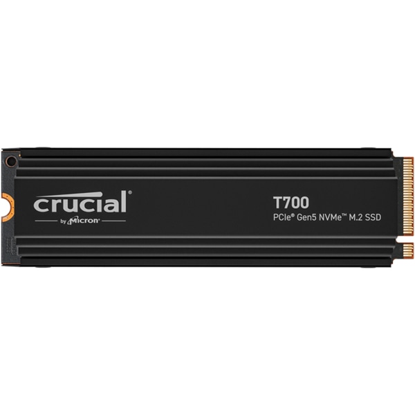 Crucial T700V[Y PCIe Gen5 NVMe M.2 SSD with heatsink 1TB 5Nۏ CT1000T700SSD5JP