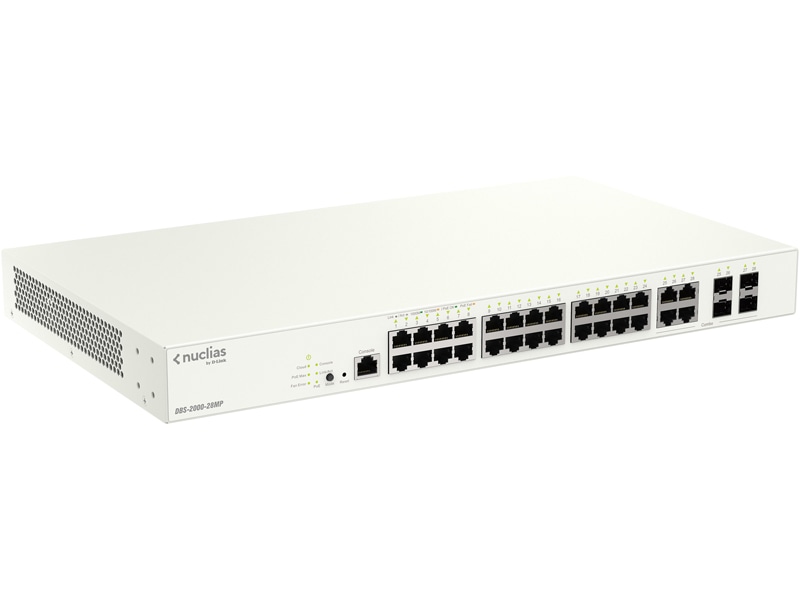 DBS-2000-28MP/A2 6NԃCZXpbN(CZX1N)APoE+Ή(ő370Wd)A10/100/1000BASE-T|[g(PoE+)×24A10/100/1000BASE-T|[g×4(SFPR{×4)