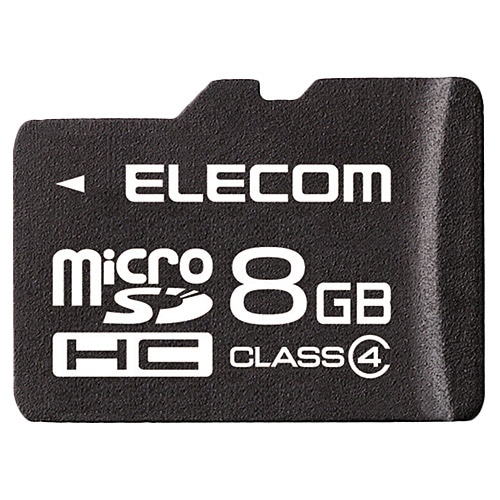 microSDHCJ[h/Class4/8GB/@lp/ȈՃpbP[W