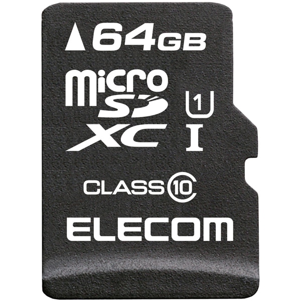 microSDXCJ[h/f[^T[rXt/Class10/64GB