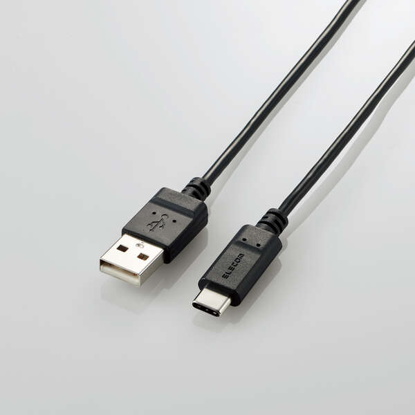 USB Type-CP[u/X}[gtHp/USB(A-C)/Fؕi/܂Ƃ܂P[u/`L/R/1.0m/ubN