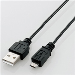 X}[gtHΉɍMicro-USB(A-MicroB)P[u/0.5m/ubN